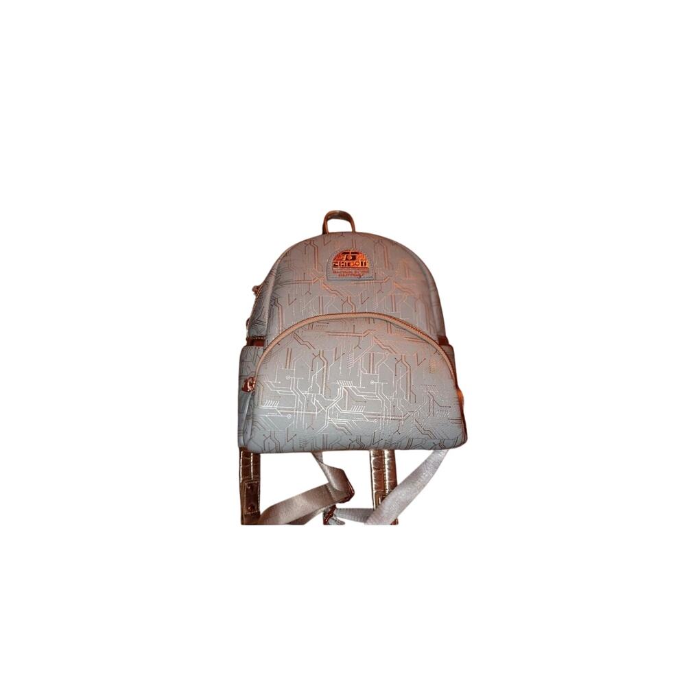 Star Wars Galaxy Edge Backpack Silver Disney